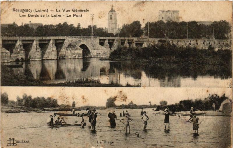 CPA BEAUGENCY La vue générale Les Bords de la Loire (607413)