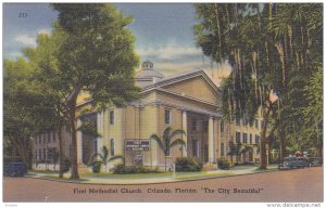 First Methodist Church, Orlando, Florida, PU-1957