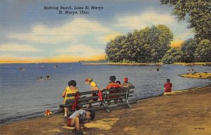 Bathing Beack, Lake St. Marys St. Marys, Ohio OH