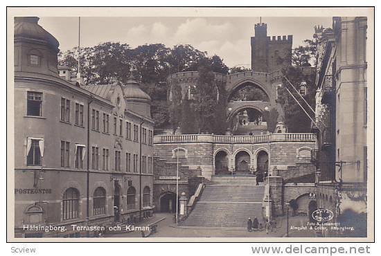 RP: Halsingborg. Terrassen och Karnan , Sweden , 1929