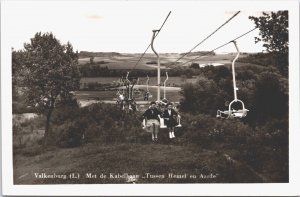 Netherlands Valkenburg Kabelbaan Tussen Hemel En Aarde Vintage Postcard 04.11