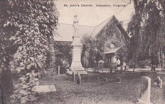 Virginia Hampton Saint Johns Church Albertype