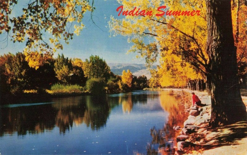 Postcard Indian Summer Rhinelander Wisconsin