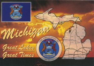 Map of Michigan - Great Lakes - Great Times