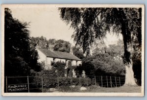 Cumberland England Postcard Roodlands Portinscale c1920's Antique RPPC Photo