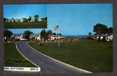 ME Somerset Cottages Motel in WELLS MAINE Postcard PC