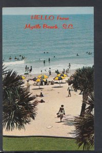 America Postcard - Surf Bathing, Myrtle Beach, South Carolina    RS20057