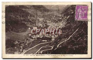 Old Postcard Le Mont Dore General view taken from rox Cuzeau