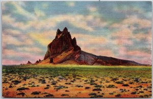 Shiprock In New Mexico Great Southwest Mesa Verde National Park Postcard