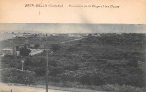 Ouistreham France Riva Bella Calvados Dunes Scenic View Vintage Postcard AA67055