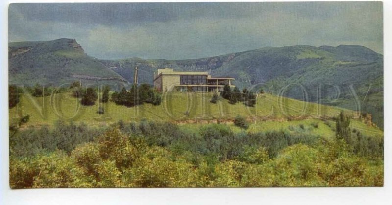 488415 USSR KISLOVODSK Temple of Air RESTAURANT Old postcard 1966 year