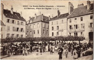 CPA Vesoul Le Marche Place de l'Eglise (1273333)