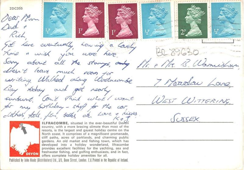 BR89630 devon seamen s chapel lantern hill ilfracombe  uk