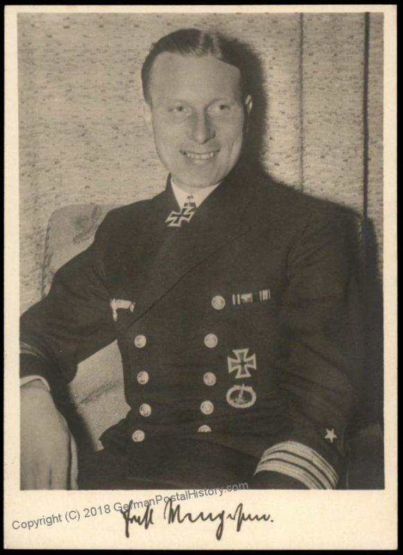 3rd Reich Ritterkreuztraeger Knights Cross Winner Ernst Mengersen UBoot Ca 71319