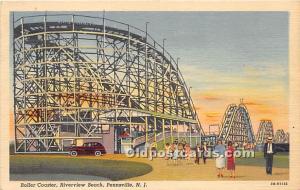 Roller Coaster, Riverview Beach Pennsville, New Jersey, NJ, USA 1958 Missing ...