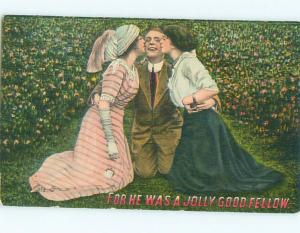 Divided-Back COMIC SCENE Great Postcard AA9785