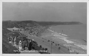 uk15642 bungalows and north bay scarborough real photo uk