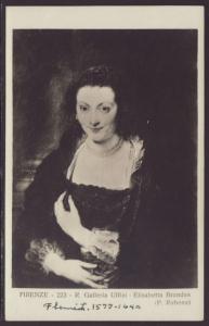 Elisabetta Brandes,Rubens,Painting Postcard