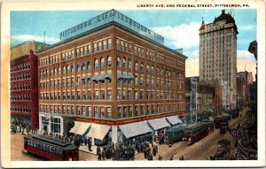 USA Arrott Building Pittsburgh Pennsylvania Vintage Postcard 09.60