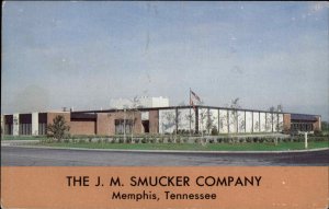 Memphis Tennessee TN JM Smucker Co Factory Plant Vintage Postcard