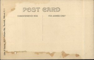 Kids Pose Sailboat Bare Feet Barefoot WILDWOOD NJ Studio Real Photo Postcard