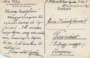 Slaughterhouse of a ww1 military field slaughterhouse pigs are cut up 1916