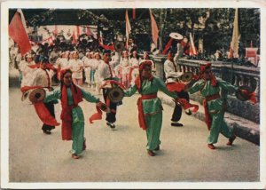 China Canton Celebration Honor Victory on Hainan Island Vintage Postcard BS.28