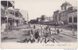 Port Said , Egypt , 00-10s ; Lesseps Street