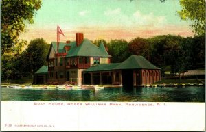 Boat House Roger Williams Park Providence Rhode Island RI UNP UDB 1900s Postcard