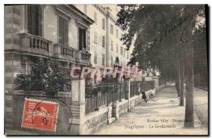 Old Postcard Police Draguignan