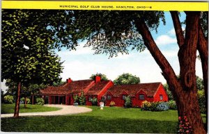 Postcard HOUSE SCENE Hamilton Ohio OH AM2297