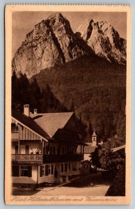 Germany  Hotel Hollentalklamm  Grainau    Postcard