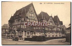 Old Postcard Cabourg Normandy Hotel