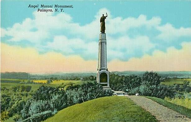 Linen of  Angel Moroni Monument Palmyra NY; New York