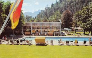 Harrison Hot Springs British Columbia Canada 1960s Postcard Hotel