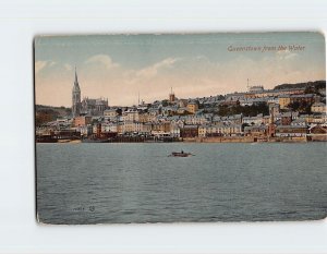 Postcard Queenstown from the Water Cobh New Zealand