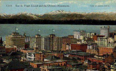 Puget Sound & Olympic Mountains - Seattle, Washington