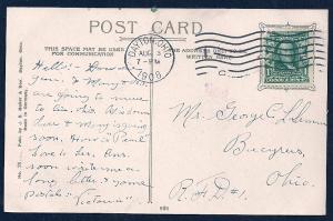 Alligator Pool Soldiers Home Dayton Ohio used c1908