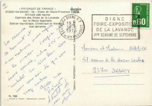 Cpm Digne-les-Bains aerial view (1209428) 