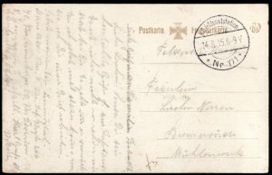 Germany WWI General Hindenburg Patriotic Feldpost PPC G67430