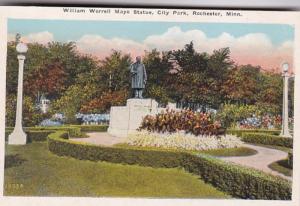 Minnesota Rochester City Park William Worrell Mayo Statue