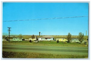 c1960 Circle Inn Motel Exterior Building East Havre Montana MT Vintage Postcard