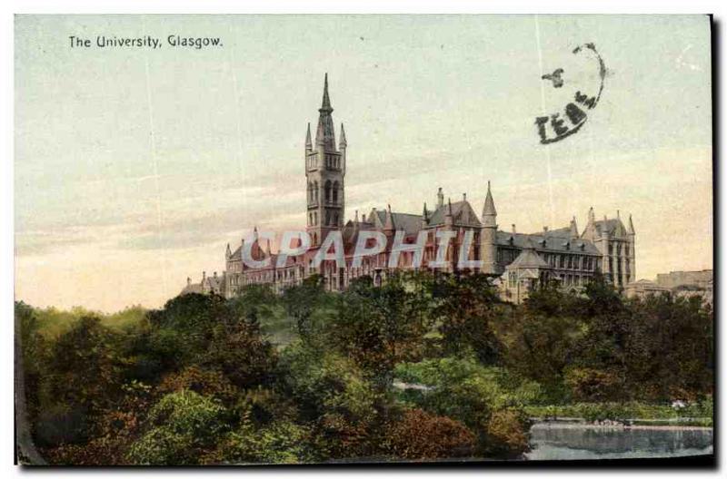 Old Postcard The University of Glasgow