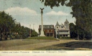 Soldiers and Sailors Monument - Wilmington, Delaware DE  