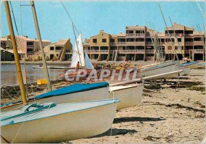 Postcard Modern Port Barcares The Pyr Or School Voite Maritie Boat Center