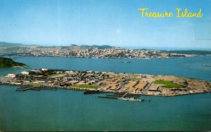 California San Francisco & Treasure Island Aerial View