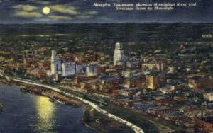 Mississippi River & Riverside Drive - Memphis, Tennessee