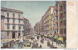 Street Scene, Via Roma Gia Toledo, Napoli (Campania), Italy, 1900-1910s