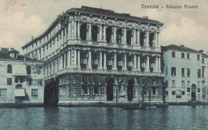 Venezia Palazzo Pesaro Historic Palace In Venice Italy Vintage Postcard 1910