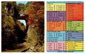 Virginia  Natural Bridge Busy persons correspondence